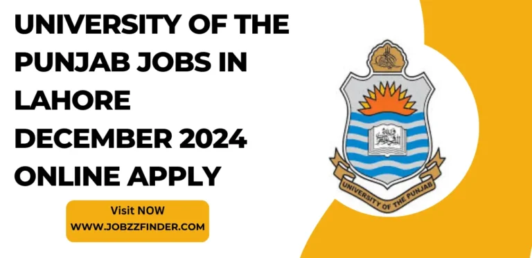 University of the Punjab Jobs in Lahore December 2024 Online Apply