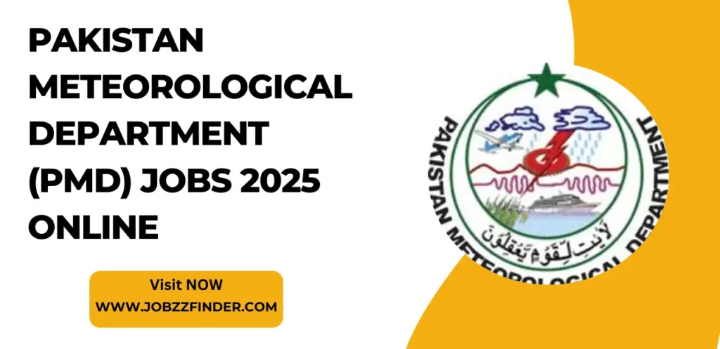 Pakistan Meteorological Department (PMD) Jobs 2025 Online Registratioin